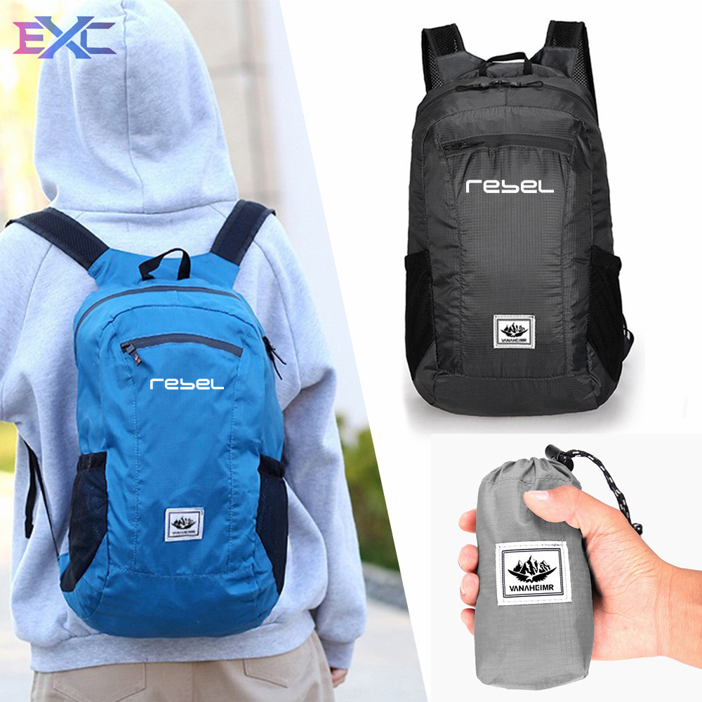 Foldable Backpack Small - กระเป๋าเป้สะพายหลังขนาดเล็กแบบพับได้, กระเป๋าเก็บของอุปกรณ์เสริมสำหรับฮอนด้ารุ่น Rebel CMX 300 SH300I