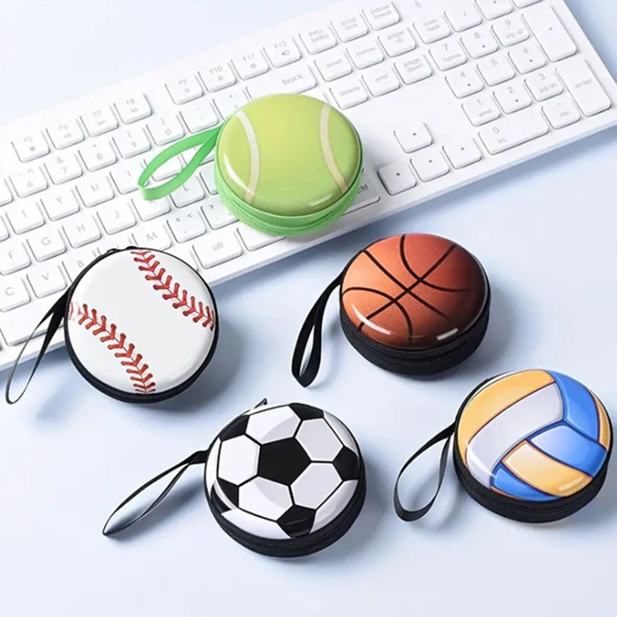 Mini Backpack Purse - Creative Ball รูปแบบเหรียญสําหรับเด็กชายหญิงขนาดเล็กของขวัญแฟชั่นเปลี่ยนกระเป๋ากระเป๋าสตางค์มินิซิปกล่อง