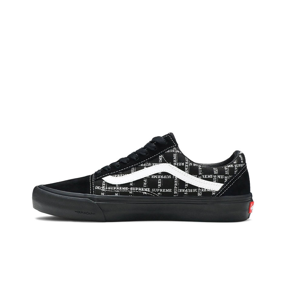Vans Shoes Old Skool - รองเท้าสเก็ตบอร์ด Supreme X Vans Old Skool