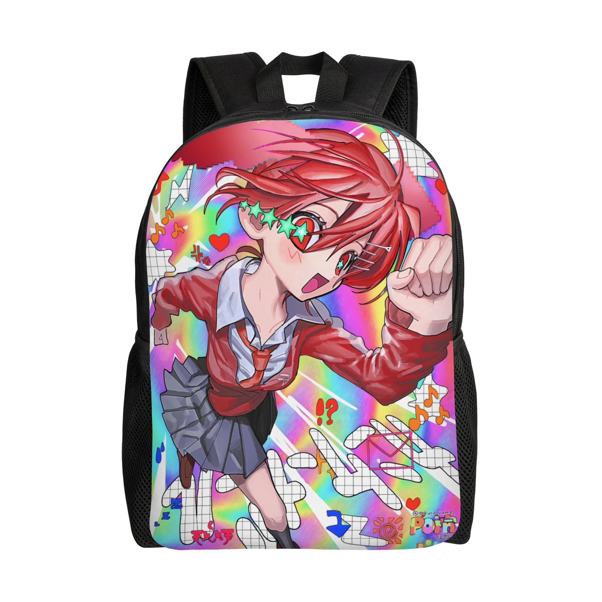 School Backpack Teen - กระเป๋าเป้สะพายหลัง Kasane Teto Vocaloid สำหรับวัยรุ่น กระเป๋าเป้แฟชั่น