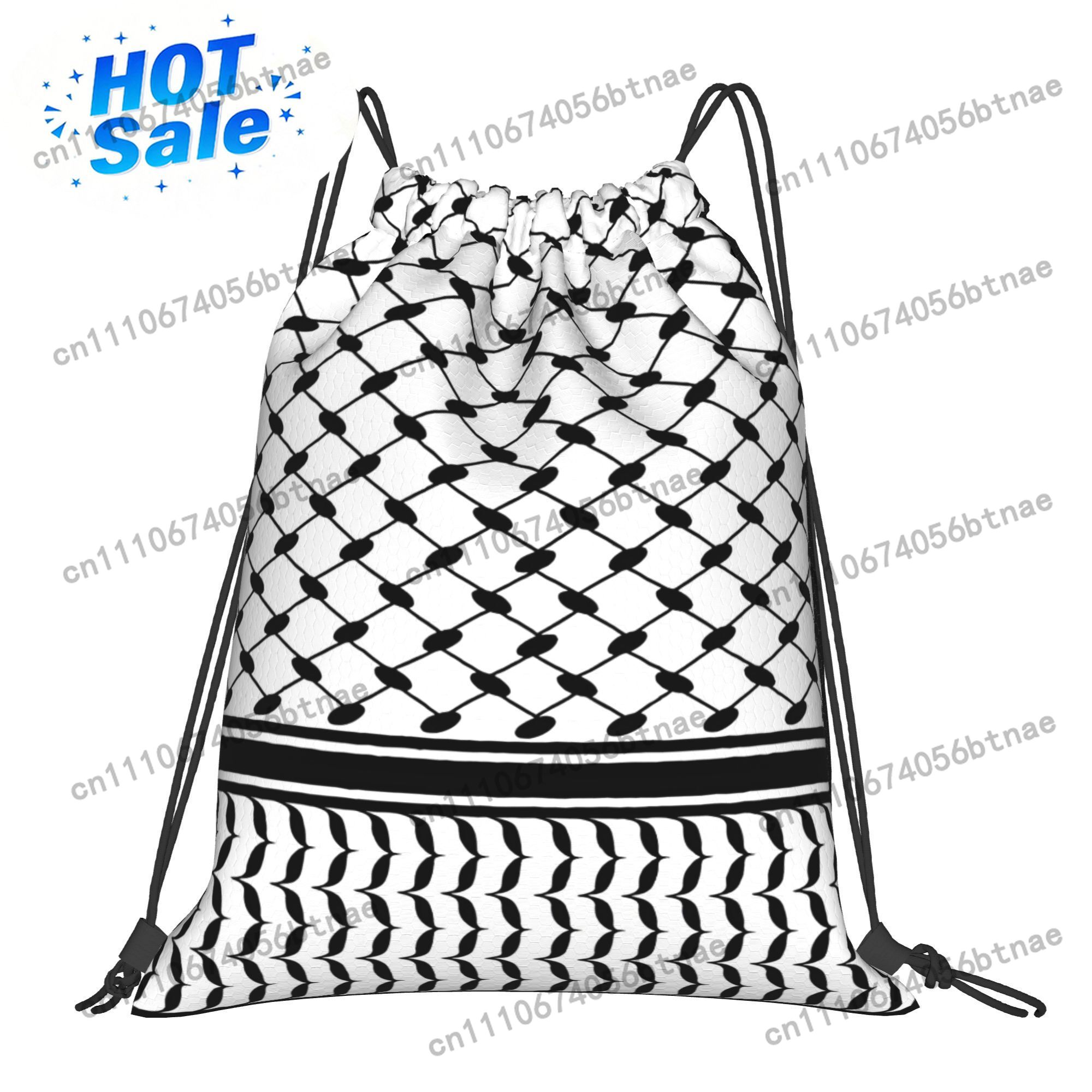กระเป๋าแบบมีเชือกรูดลายคูฟียะห - Drawstring Gym Bag บทวิจารณ์และราคา