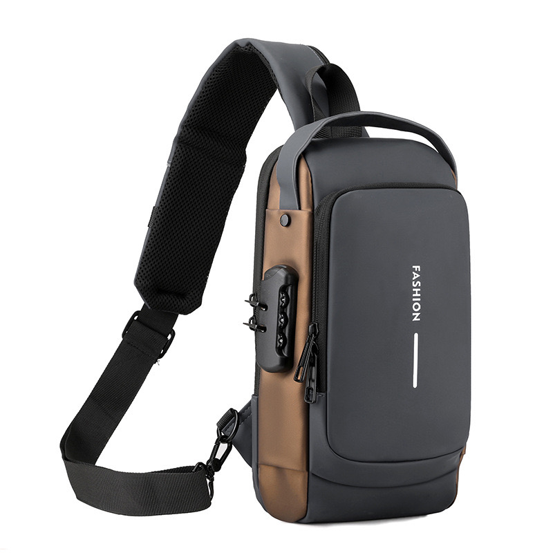 กระเป๋าคาดอกผู้ชายสีดำคลาสสิกอ - Sling Backpack Shoulder บทวิจารณ์และราคา