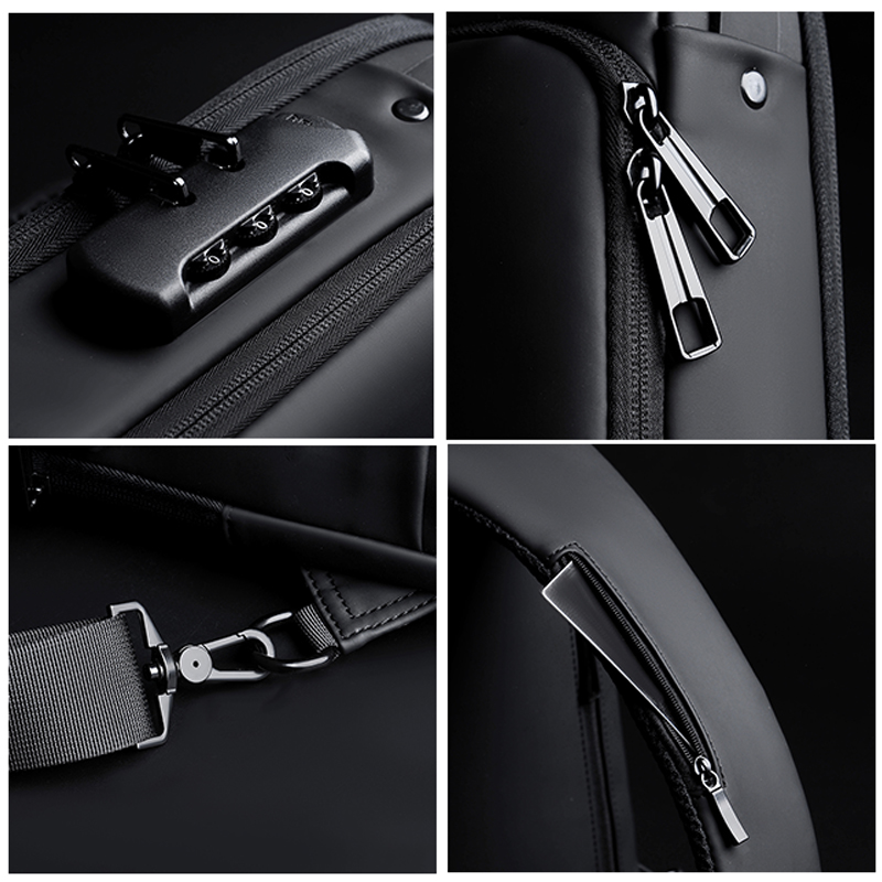 กระเป๋าคาดอกผู้ชายสีดำคลาสสิกอ - Sling Backpack Shoulder บทวิจารณ์และราคา