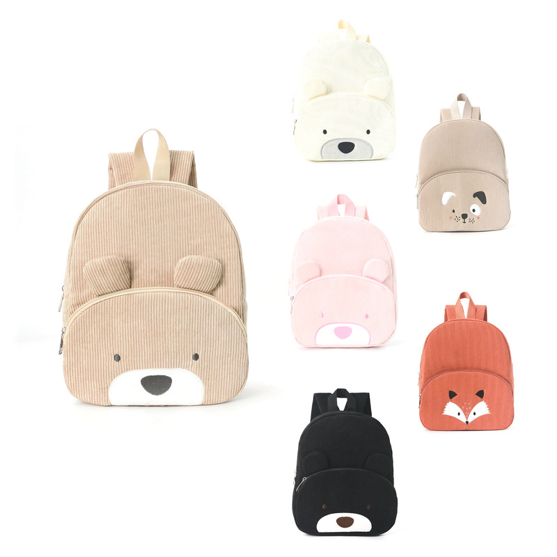 กระเป๋าเป้สะพายหลังผ้าลูกฟูกหม - Canvas Backpack Casual บทวิจารณ์และราคา